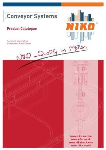Cover of Conveyor Systems Product Catalogue